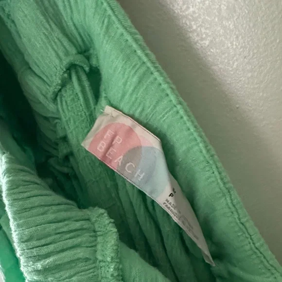 Free People Beach Light Green V-Neck Maxi Dress - Picture 5 of 8